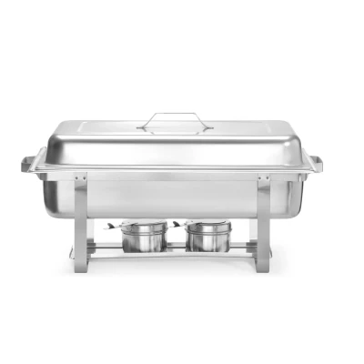 Afbeelding van Hendi Chafing dish Gastronorm 1/1, RVS;RVS, 38,5(b)x58,5(d)x31,5(h)cm, 471005