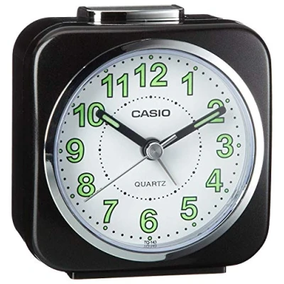 Afbeelding van Casio TQ 143S wekker, zwart., klassiek