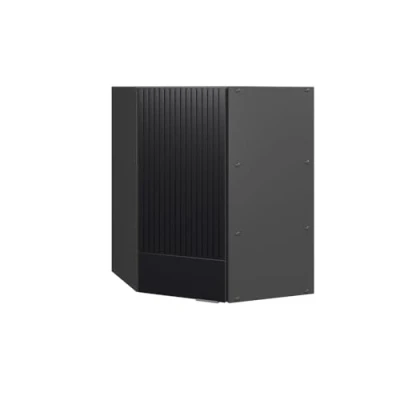 Afbeelding van Vicco Hoek hangkast Fame Line, Zwart gestreept/Antraciet, 57 cm