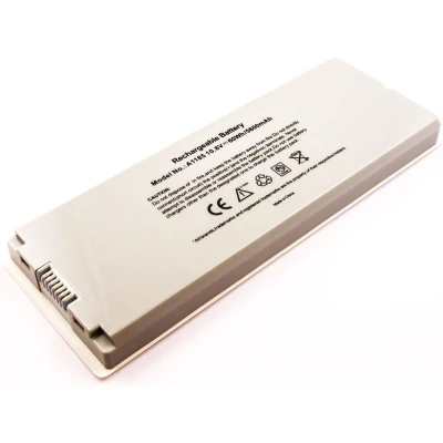Afbeelding van AccuCell batterij geschikt voor Apple Macbook 13, A1185, MA561 wit