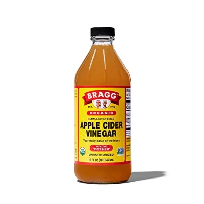 Image de Bragg Apple Cider Vinegar Organic Raw Unfiltered 16 Oz 1 Each