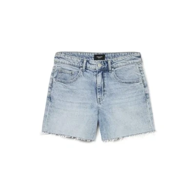 Afbeelding van Vero Moda Vmtess Jeansshort, Dames, Maat: Medium, Light blue denim