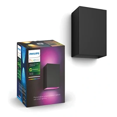 Image de Philips Hue Resonate Applique Murale White and Color Noir
