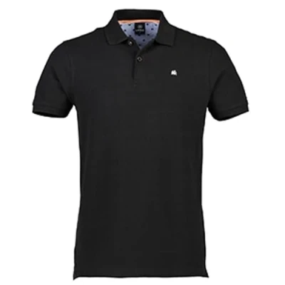 Afbeelding van Lerros Heren Rundhals T shirt Heren, Zwart (zwart 290).