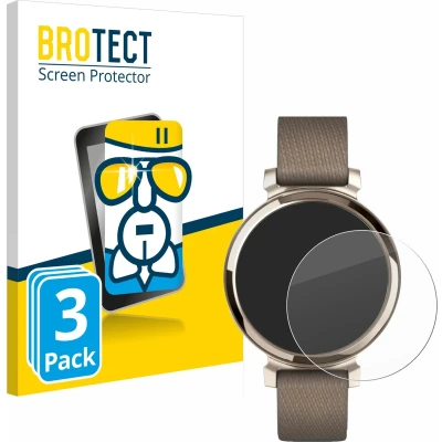 Afbeelding van BROTECT Screenprotector voor Garmin Lily 2 Folie Beschermfolie Beschermglas transparant (3 Stuks)