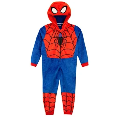 Afbeelding van Marvel Jongens Spiderman Onesie, Blauw, 3 4 jaar