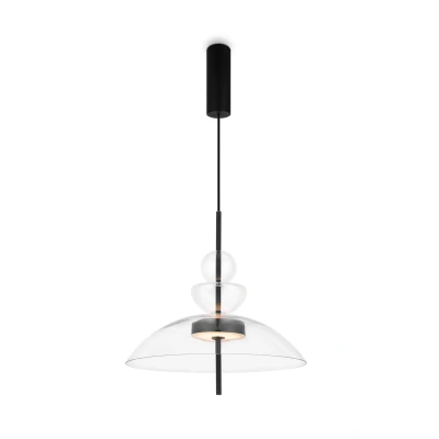 Afbeelding van Maytoni Hanglamp Bangkok Zwart Ø40