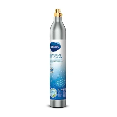 Afbeelding van BRITA CO2 Cilinder Universeel voor Bruiswatertoestel Compatibel met Sodastream 9 stuks Tot 540L