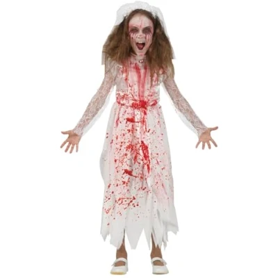 Afbeelding van Fiestas Guirca Bloody Wife (7 9 jaar) Halloween kostuum voor kinderen meisjes