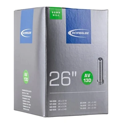 Image de Schwalbe Downhill Chambre à air Schrader Valve de voiture AV13D 26 x 2.1 / 3 SV