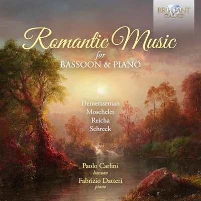 Afbeelding van Fabrizio Datteri &amp; Paolo Carlini Romantic Music For Bassoon Piano: Demersseman, Schreck, Reicha Moscheles (CD)