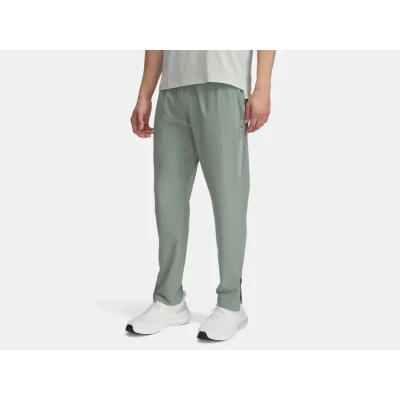 Afbeelding van Under Armour Storm RUN Trainingsbroek Silica green, Heren, Maat: XL, green