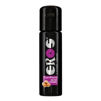 Afbeelding van Glijmiddel op waterbasis Eros Tasty Fruits Gezouten Karamel 100 ml