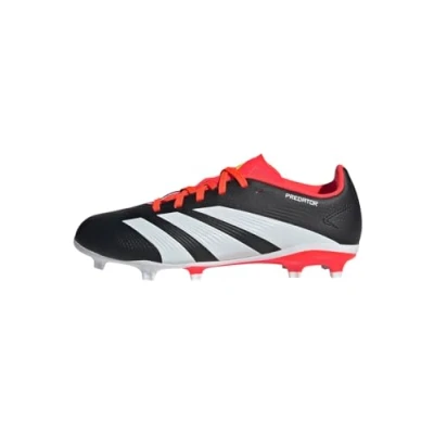 Afbeelding van adidas Performance Predator League FG Unisex Voetbalschoenen met kunststof noppen voor kinderen, Maat: 36, Core black/footwear white/solar red