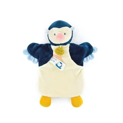 Afbeelding van Doudou et Compagnie knuffeldier marionet pinguïn DC4006