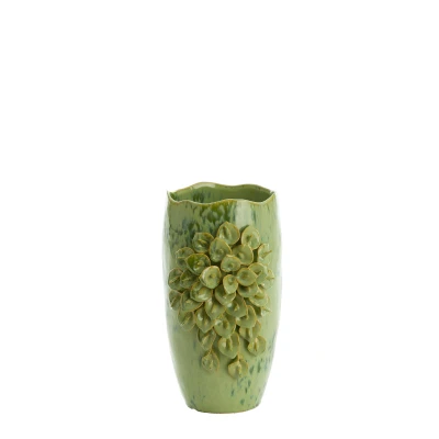 Afbeelding van Light &amp; Living Vaas AMIATA 23x19x35.5cm Groen