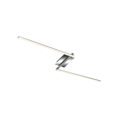 Afbeelding van Briloner Leuchten LED paneel, plafondlamp dimbaar, afstandsbediening, kleurtemperatuurregeling, nachtlampje, 24 W wit zwart, Ø40cm