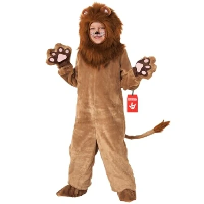 Afbeelding van Morph leeuwenkostuum voor kinderen, Halloween kostuum maat T2