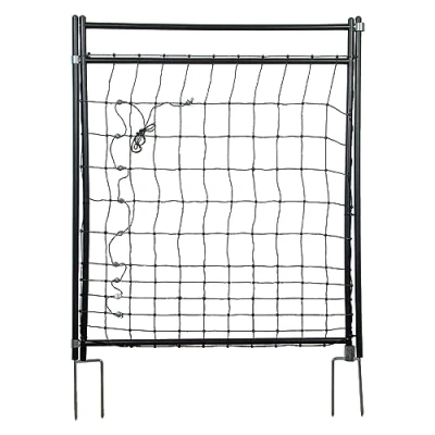 Afbeelding van horizont Hotgate poort voor weidehek, elektrisch, breedte 86 cm, tuinhek, pluimveehek, pluimveenet, tuinhek