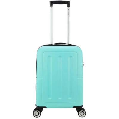 Afbeelding van Decent Neon Fix Trolley 55 mintgroen Harde Koffer