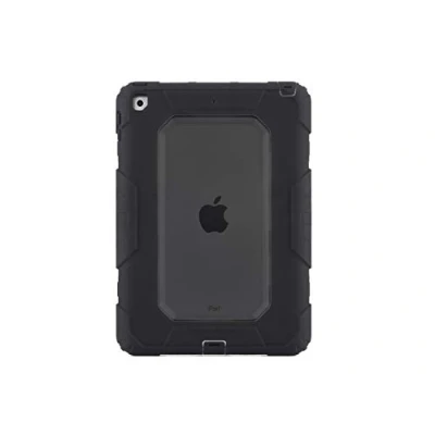 Image de Griffin Survivor All Terrain Boîtier de protection pour tablette robuste silicone, polycarbonate, PET noir, fumé 9.7&quot;
