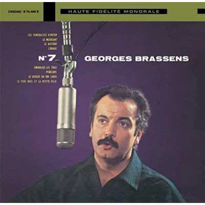 Afbeelding van Georges Brassens Et Sa Guitare N7 (10&quot; LP)