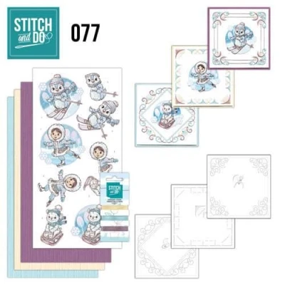 Afbeelding van Stitch and Do 77 Winter Fun