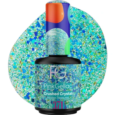 Afbeelding van Pink Gellac 371 Crushed Crystal Gel Nagellak 15 Ml