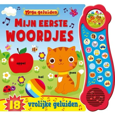Afbeelding van Mega geluiden Geluidenboek Mijn eerste woordjes