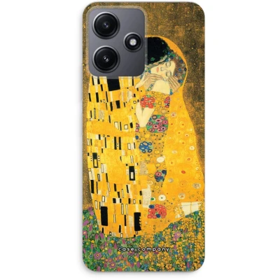 Afbeelding van Case Company® hoesje geschikt voor Xiaomi Redmi 12 Der Kuss Soft Cover Telefoonhoesje Bescherming aan alle Kanten en Schermrand