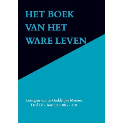 Afbeelding van HET BOEK VAN WARE LEVEN
