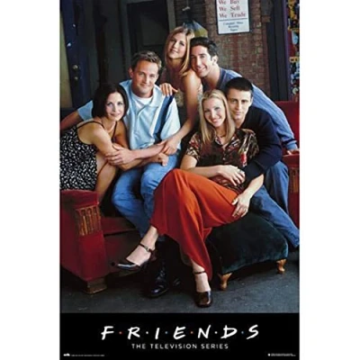 Afbeelding van Poster Friends Characters 61x91,5cm