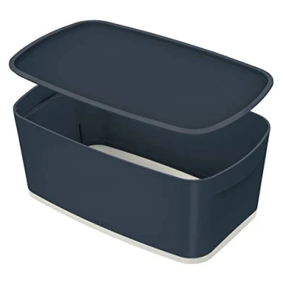 Afbeelding van Leitz MyBox Cosy Series 52630089 kleine opbergdoos met deksel, fluweelgrijs