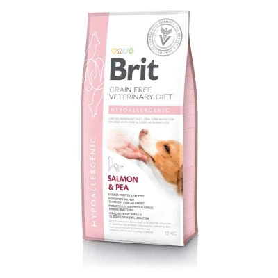 Afbeelding van Brit Care Grainfree Veterinary Diet Cat Hypoallergenic Salmon 5 kg Kat