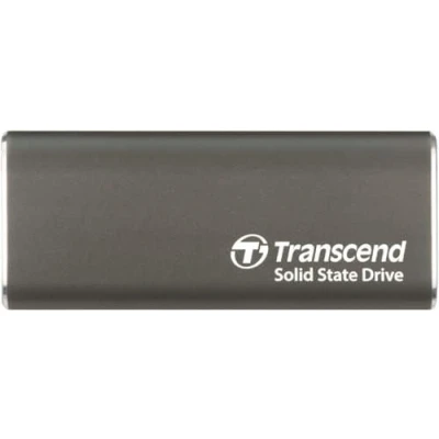 Image de Transcend ESD265C SSD 500 Go externe (portable) (USB C connecteur) AES 256 bits gris de fer