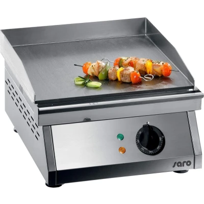 Afbeelding van Bakplaat RVS glad 3kW (H)24,5x(B)39x(D)50