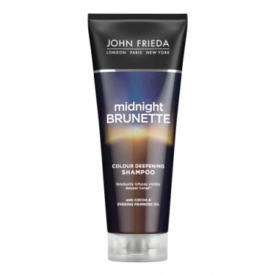 Image de John Frieda Midnight Brunette Shampooing pour cheveux ternes et brunes 250 ml
