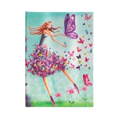 Afbeelding van Mila Marquis Collection Summer Butterflies Lined Hardcover Journal