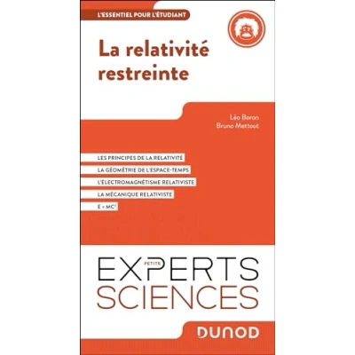Afbeelding van LA RELATIVITE L&#039;ESSENTIEL POUR L&#039;ETUDIANT