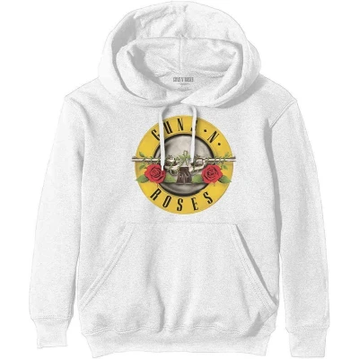 Afbeelding van Guns N&#039; Roses Classic Logo Hoodie/trui L Wit