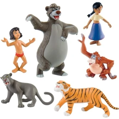 Afbeelding van Bullyland Disney Jungle Book set met 7 figuren