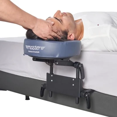 Afbeelding van Master Massage Hoofdsteun met frame voor hoofdsteun. Matrasaccessoires
