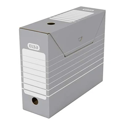 Afbeelding van ELBA Tric Opbergdozen, 10 cm, grijs, stuks