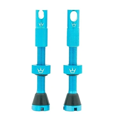 Afbeelding van Peaty&#039;s Tubeless Ventiel Chris King (MK2) 42mm Turqoise