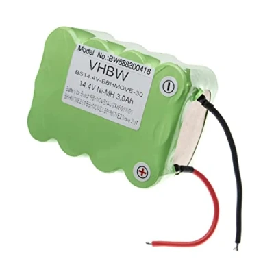 Afbeelding van vhbw Batterij compatibel met Bosch Move 2in1, 2 in 1 14,4 V, BBHMOVE1/01, BBHMOVE1/03, BBHMOVE1AU/03 stofzuiger (3000 mAh, NiMH)