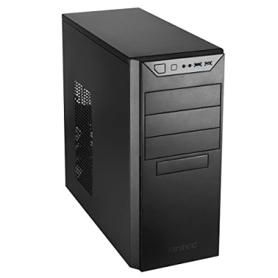 Afbeelding van Antec VSK4000B U2/U3 Desktop PC behuizing Zwart