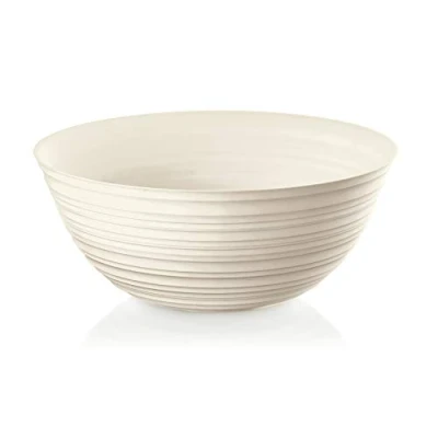 Afbeelding van Guzzini TIERRA Kom XL Melk Wit Post consument gerecycled plastic