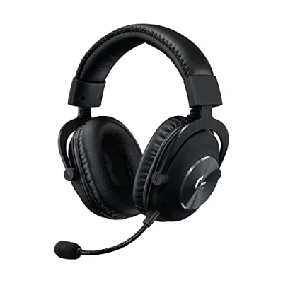 Image de Logitech G PRO Casque Gamer Over Ear, Transducteurs 50mm, Aluminium, Acier et mousse à mémoire de fome, Confortable Durable, pour les jeux Esports, PC/PS/Xbox/Nintendo Switch Noir