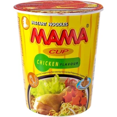 Afbeelding van MAMA Instant Cup Noedels Kip 16x70gr 70.00 g