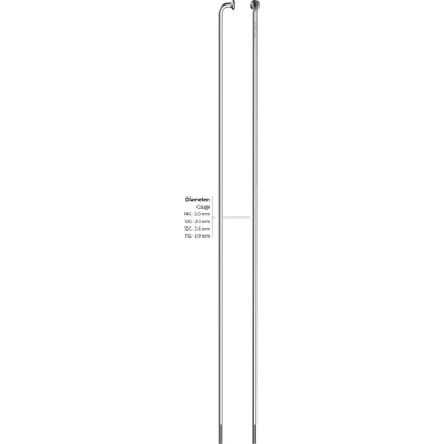 Afbeelding van Spaken 170 14 Alpina Raggi ø2.00 mm FG 2,3 zink (144 stuks)